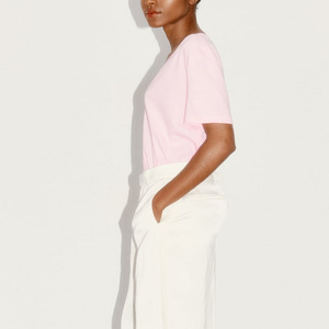 T-shirt Confortable Quotidien à Manches Courtes Coupe Décontractée Tendance OEM 2026 Col Rond Coupe Classique Style Urbain Moderne Décontracté - Product Image 3