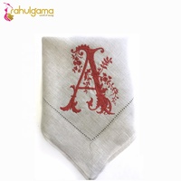 Vente chaude : Linge d'hôtel personnalisé, serviettes avec logo 40x40, serviettes de mariage blanches, serviettes en papier Airlaid, tissées simples, jetables, imprimées, lavables