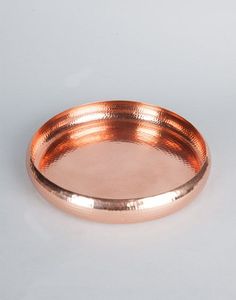 Bols en cuivre modernes avec finition gaufrée, compatibles lave-vaisselle, design moderne pour le service des aliments et les cadeaux - Product Image 2