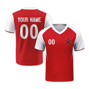 Kits d'équipe de football personnalisés Fournisseur d'uniformes de football OEM Maillots à séchage rapide portés par équipe de football sur mesure - Product Image 1