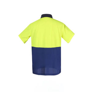 Camiseta Polo de Seguridad Reflectante de Alta Visibilidad Multicolor, Impermeable, ANSI Clase 2, con Luz LED, Personalizable, Ligera para Hombre - Product Image 2