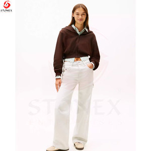 Sudadera con Capucha Deportiva para Mujer, Absorbente de Humedad, Forro Polar de Algodón, para Entrenamiento, Yoga, Running en Invierno - Product Image 3