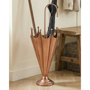 Porte-parapluies moderne en métal thermolaqué personnalisable – Support élégant en fer autoportant pour intérieur et extérieur – Organisateur pour la maison et le bureau - Product Image 3