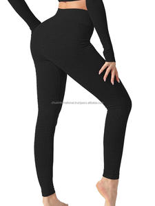 Legging de yoga Leggings de gymnastique de qualité supérieure pour femmes Dernière conception Coloré Taille haute Doux Fitness Sexy Leggings pour femmes - Product Image 3