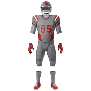 Uniformes de Fútbol Americano Cortos Personalizados de Talla Grande, 100% Poliéster, Impresión Sublimada, Ajuste Atlético, Fabricante y Proveedor OEM - Product Image 4