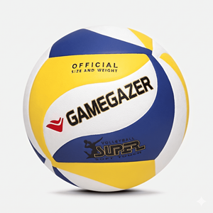ลูกวอลเลย์บอล GAMEGAZER MS-VB-1021 PU ทนทาน น้ำหนักเบา ขนาด 5 น้ำหนัก 260-280 กรัม รอบวง 650-670 มม. เย็บด้วยเครื่องจักร ปรับแต่งได้ - Product Image 6