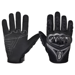 Gants de moto pour hommes et femmes, à doigts entiers, compatibles avec les écrans tactiles, toutes saisons, anti-chute, pour la course sur route, respirants - Product Image 1