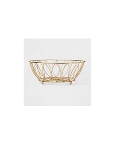 Panier à fruits moderne en fer forgé, personnalisable, accent artistique pour la cuisine, idéal pour l'organisation des produits frais - Product Image 4