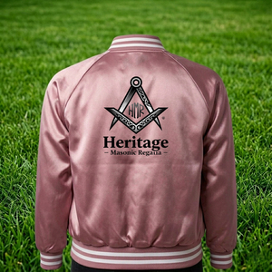 HMR Customized Alpha Kapa Sublimated Satin Embroidered <b>Quilted</b> Lightweight Breathable Varsity Jacket Sorority High Quality - Product Image 5