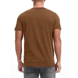 Camiseta Deportiva Moderna para Hombre, Manga Corta, para Correr en Verano, para Entrenamiento Físico, 100% Algodón, Tejido de Punto - Product Image 2