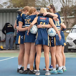 Tenue de netball personnalisée de haute qualité pour filles, vêtements de sport avec logo personnalisé, uniforme d'équipe de netball pour femmes adultes, impression par sublimation - Product Image 6
