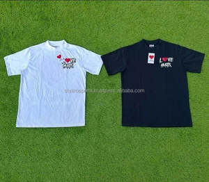 Streetwear personnalisé de haute qualité Boîte surdimensionnée T-shirt poids lourd graphique en coton pour hommes - Product Image 2