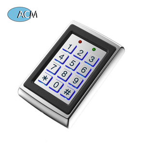 Clavier RFID en métal, lecteur de cartes 125KHz, système d'accès aux portes, contrôle d'accès par carte intelligente RFID - Product Image 6