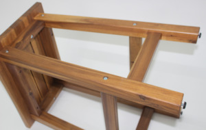 Rustic <b>Antique</b> Wood Bar <b>Stools</b>-Durable & Eco-Friendly for Home Apartment Villa Use - Product Image 4