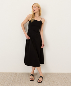 Vestido Midi de Algodón de Alta Calidad para Mujer, Diseños Elegantes y Personalizados para el Verano, Estilo Étnico Impresionante - Product Image 2