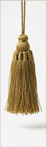 Gold <b>Tassel</b> Decorative Fringe Handle Detail - Product Image 5