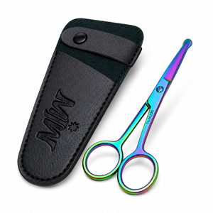 Tijeras para Orejas y Nariz Multicolores, Acero Inoxidable, Punta de Seguridad, Tijeras de Cuidado Personal, Certificación CE ISO 13485 - Product Image 4