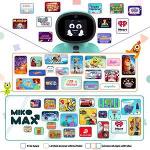 หุ่นยนต์ Miko Mini AI สำหรับเด็ก พร้อม Miko Max 30 วัน, การเรียนรู้แบบ STEAM, เกมส์, การเต้น และการร้องเพลง - Product Image 6
