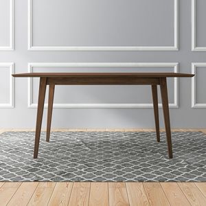 Mesa de Comedor Rectangular de Madera Maciza de Estilo Moderno Levi para Uso en la Cocina - Product Image 3