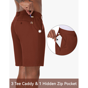 Shorts de golf légers pour hommes, séchage rapide, respirants, bas de tenue sportive pour le golf, vêtements d'été pour le golf, équipement athlétique - Product Image 5