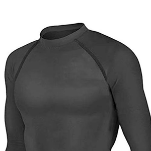 <b>Mens</b> Spandex Skin <b>Tight</b> Under Garment Outfit Breathable Protective Rash Guard Long Sleeve Fitness Tracksuit Set - Product Image 3
