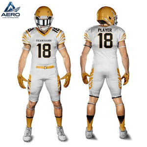 Uniforme de Fútbol Americano Personalizado Sublimado, Estilo Profesional, Duradero, de Alto Rendimiento y Cómodo para Equipos Deportivos - Product Image 1