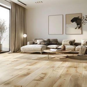 พื้น SPC กันน้ำพื้นพีวีซี LVT 20mil 6มม. แผ่นไวนิลทนทานต่อการสึกหรอดีไซน์ไม้โอ๊คแข็งแกน