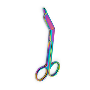 Tijeras para Vendajes Lister, Manuales, Multicolores, 5.5 Pulgadas, Herramienta de Corte Médica Quirúrgica para Enfermeras y Primeros Auxilios, Acero Inoxidable de Alta Calidad - Product Image 2