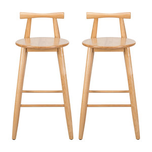 Customizable Rustic Vietnam Bar <b>Stool</b> | Durable & Eco-Friendly Solid Wood Counter <b>Stool</b> for Hotel Apartment Villa Use - Product Image 2