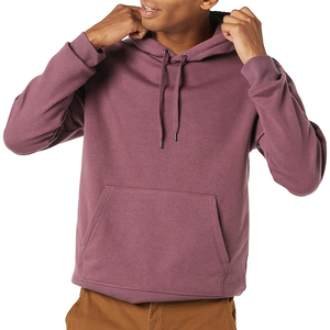 OEM Service Wholesale New Design Men <b>Hoodies</b> <b>Lightweight</b> Custom Made Solid Color 100% Cotton Autumn High Quality - Product Image 5