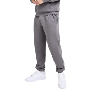 Men's Casual Pullover Hoodie Tracksuit Set <b>Cuffed</b> <b>Jogger</b> Trouser Regular Fit Two Piece Outfit Kangaroo Pocket OEM ODM Production - Product Image 6