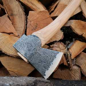 STEEL CRAFT INTERNATIONAL Hacha de acero de aleación forjada a mano con mango de madera de 26 pulgadas, grado DIY, ODM, 1 año de garantía - Product Image 4