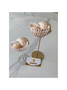 Good Price Artistic Handmade Natural Snail Shell Wine Glass Decorative Goblet Seashell Cup For Coastal Wedding Party Bar Decor - Product Image 4