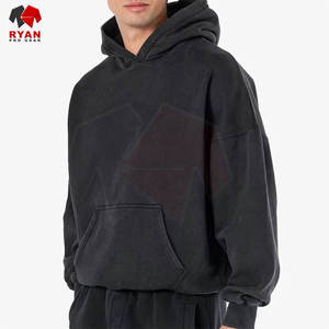 Sweat à capuche pour homme, coupe moderne, tissu en mélange de coton doux, grandes tailles, logo personnalisé, couleurs personnalisées - Product Image 5