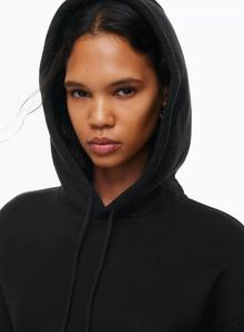 Sudadera con capucha de algodón para mujer de talla grande de alta calidad, logotipo personalizado, ligero, hombro caído, grueso, cálido, transpirable, estilo callejero - Product Image 2