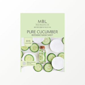 Mascarilla facial en láminas Embiel Pure Oi Intensive Mask Sheet, 10 láminas, mascarilla facial coreana, mascarilla coreana para el cuidado de la piel, mascarilla facial - Product Image 2