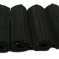 Briquettes de charbon de bois hexagonales en coque de noix de coco tendance 2026 pour restaurants, Horeca, distribution en gros, qualité alimentaire, faible teneur en cendres