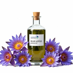 AARNAV Global Exports Huile Essentielle Pure à 100% de Lotus Bleu, Distillée à la Vapeur, Aromathérapie Florale, Relaxation, Tous Types de Peau - Product Image 1