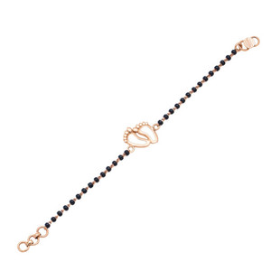 Pulseras de Cadena de Oro de 18k Personalizadas para Niños, con Diamantes CZ Brillantes Redondos, Modernas, Religiosas, Certificadas por SGL - Product Image 4
