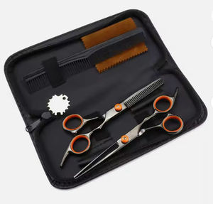Essential Stainless Steel <b>Barber</b> Hair Cutting Scissors Right-Handed Lightweight Top Hair Tools Accessories Sharp Straight <b>Blade</b> - Product Image 5