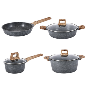 Advanced Hard Anodized Saute Pan With Premium Nonstick Coating Comfortable Soft Grip Handle Oven Safe - Product Image 3
