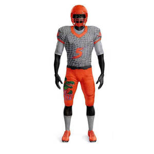 Einzigartiges Anpassbares Chicago Football Trikot für Herren Dreiviertelärmel Atmungsaktiv Leichtgewichtig Sublimationsdruck - Product Image 1