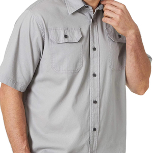 เสื้อตกปลา UPF 50 โพลีเอสเตอร์ 100% ไซส์ใหญ่ ปกพับได้ ขายส่งราคาถูก สวมใส่สบาย - Product Image 3