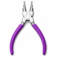 Pince à boucles multi-étapes en acier inoxydable de haute qualité pour la fabrication de bijoux, outil de formage de boucles, pince à bec pour le wrapping de fils DIY