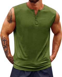 Débardeurs de sport pour hommes – T-shirts de musculation parfaits pour le bodybuilding – Débardeurs coupés pour l'entraînement - Product Image 1