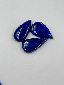 Lote de 10 Piezas de Cabujones de Lapislázuli Natural en Forma de Pera, 40g, Venta al Por Mayor de Gemas Sueltas, Proveedor a Granel para Compradores de China - Product Image 4