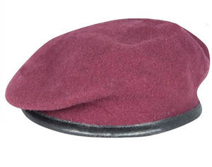 <b>Beret</b> <b>Wool</b> Banded Silk Lined Sports Image Adjustable Breathable Cap - Product Image 1