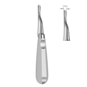 เครื่องมือถอนฟันแบบ Bein-Type Elevator Straight Tip ทำจากสแตนเลสสตีล สำหรับการผ่าตัดทางทันตกรรมและการผ่าตัดช่องปาก - Product Image 1
