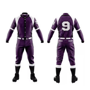 Camiseta de Béisbol Personalizada Blanca con Estampado Verde, con Botones, Uniforme de Equipo para Hombre Adulto, Ropa Deportiva OEM - Product Image 1