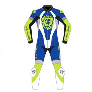 Custom Moto Racing Jumpsuit/Traje Premium Cowhide/Kangaroo Leather | Track Ready | <b>Level</b> 2 Protection - Product Image 1